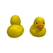 infant natural latex duck bath toy